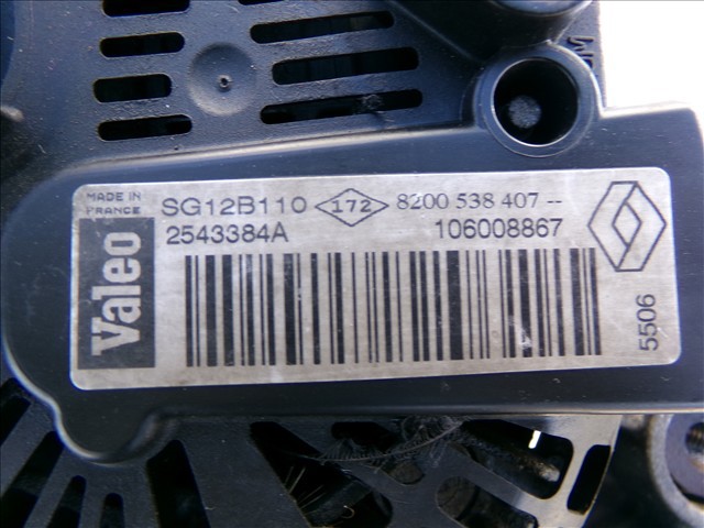 8200538407 RENAULT Генератор купить в Полтава