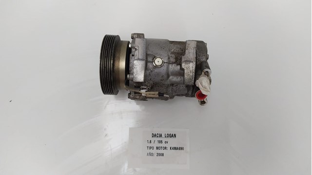 Compressor de ar condicionado para Dacia Logan (ls_) (2004-...) 1.5 dci (ls0k) k9k792 8200600135