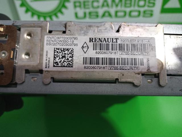 Aparelhagem de som (rádio AM/FM) 8200607918 Renault (RVI)