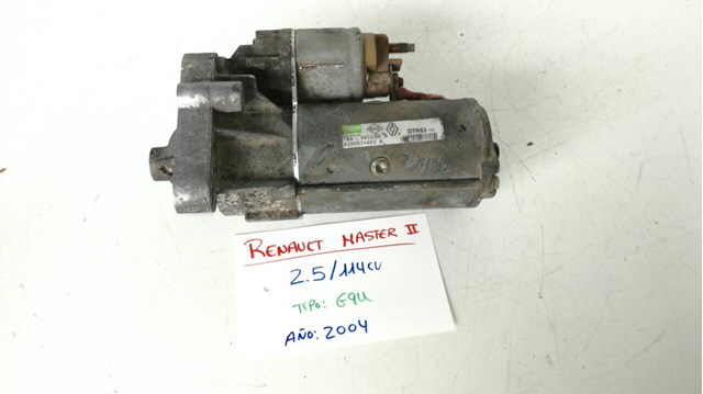 Motor arranque para renault laguna ii (bg0/1_) (2001-2005) 2.2 dci (bg0f) g9t d7 8200634602