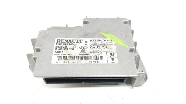 RENAULT 8200645158 Модуль-процессор управления подушкой безопасности (ЭБУ AIRBAG) в наличии Ирпень
