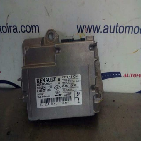 RENAULT 8200645158 Модуль-процессор управления подушкой безопасности (ЭБУ AIRBAG) в наличии Харьков