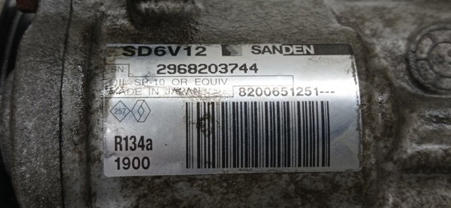 8200651251 NISSAN Компрессор кондиционера купить в Хмельницкий