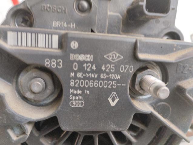 RENAULT 8200660025 Генератор в наличии Черкассы