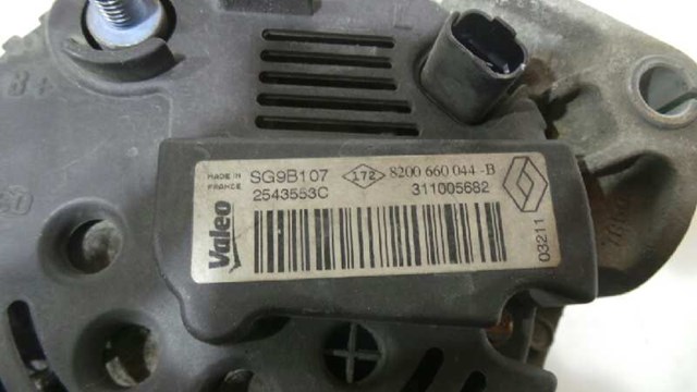8200660044 RENAULT Генератор купить в Киев