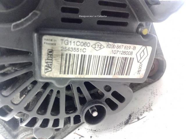 RENAULT 8200667619B Генератор в наличии Харьков