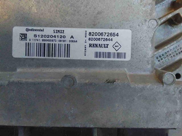 8200672654 RENAULT Модуль управления (ЭБУ) двигателем купить в Одесса