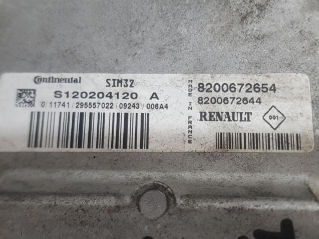8200672654 RENAULT Модуль управления (ЭБУ) двигателем купить в Украина