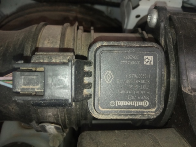 Medidor de vazão para Renault Megane III Coupé 1.5 DCI (DZ0B) K9K G8 8200682558