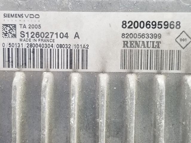 8200695968 RENAULT Блок управления акпп купить в Львов