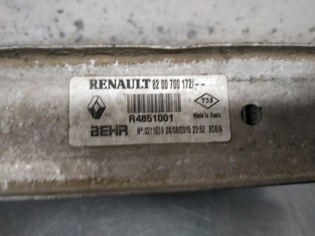 Radiador de intercooler 8200700172 RENAULT
