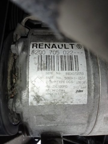 Compressor Renault Laguna, espace iv 8200705022
