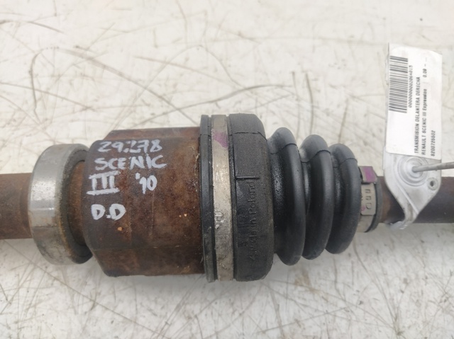 RENAULT 8200725502 Полуось (привод) передняя правая в наличии Запорожье