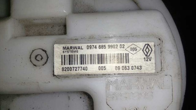 8200727740 Модуль топливного насоса с датчиком уровня топлива купить Каменское