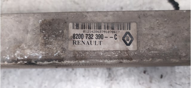 Intercooler para renault kangoo 1.5 dci d (68 cv) 8200732390