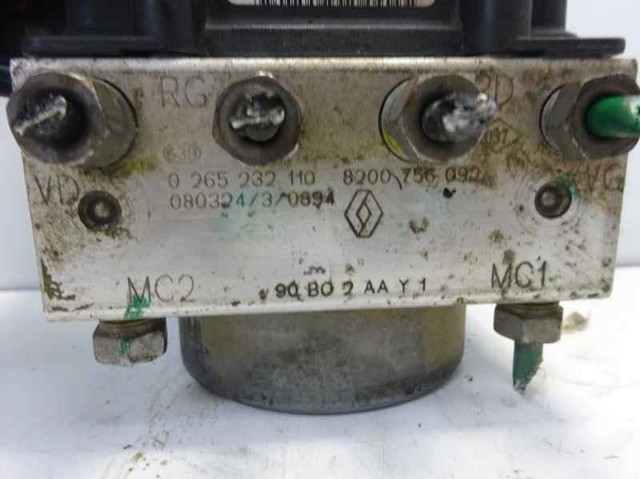 Unidade hidráulico de controlo ABS Dacia Logan KS