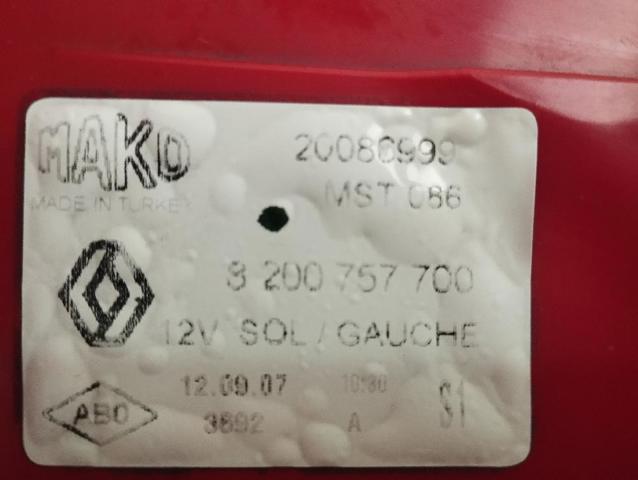 8200757700 Фонарь задний правый купить Днепр
