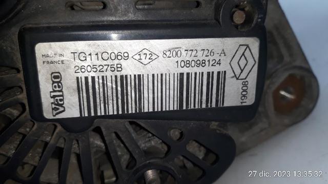 8200772726 RENAULT Генератор купить в Черкассы