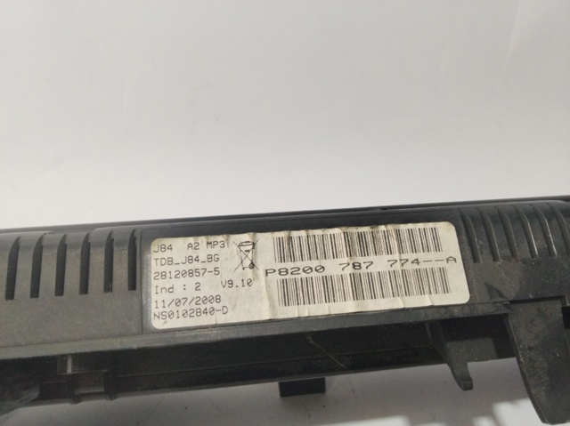 RENAULT 8200787774 Приборная доска (щиток приборов) в наличии Павлоград