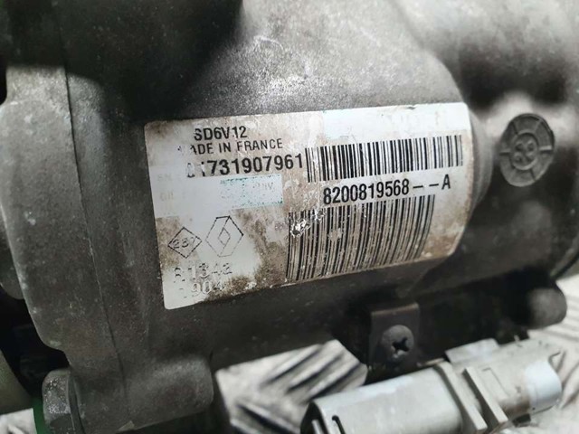 RENAULT 8200819568A Компрессор кондиционера в наличии Николаев