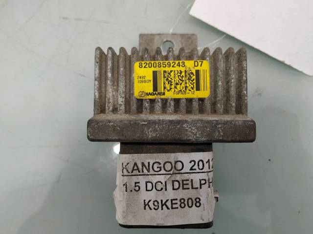 Caixa de pré-aquecimento para Dacia Duster 1.5 dci 4x4 k9k898 8200859243