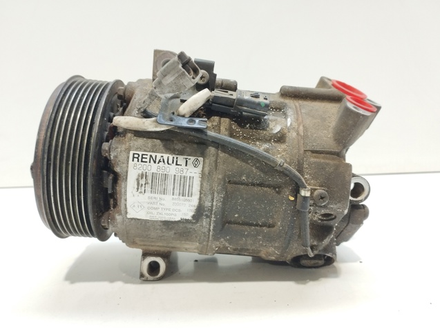 Compressor de ar condicionado para Renault Laguna III 2.0 DCI (BT07, BT0J, BT14, BT1A, BT1S) M9R742M9R744M9R802M9R814M9R854M9 8200890987