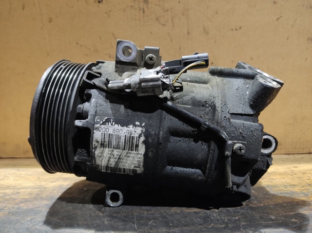 Compressor de ar condicionado para Renault Laguna III Grandtour (kt0/1) (2007-2015) 1.5 dCi (kt0a) k9k780 8200890987