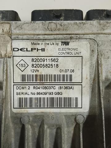 8200911562 RENAULT Блок управления двигателем купить в Сумы