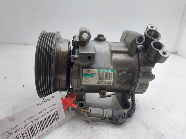 Compressor de ar condicionado para Renault Clio Grandtour 1.5 dci (kr0h, kr1s) k9kt7 8200953359