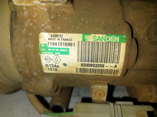 RENAULT 8200953359A Компрессор кондиционера в наличии Ужгород