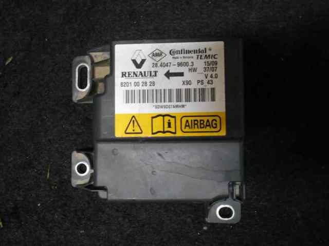 8201002828 Модуль-процессор управления подушкой безопасности (ЭБУ AIRBAG) купить Киев