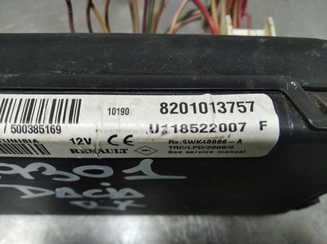 Unidade de conforto Dacia Logan 1 LS