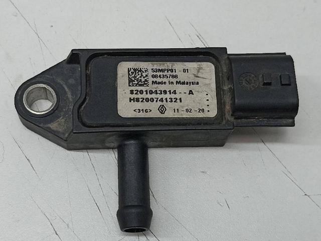 8201043914 RENAULT Датчик давления выхлопных газов купить в Сумы