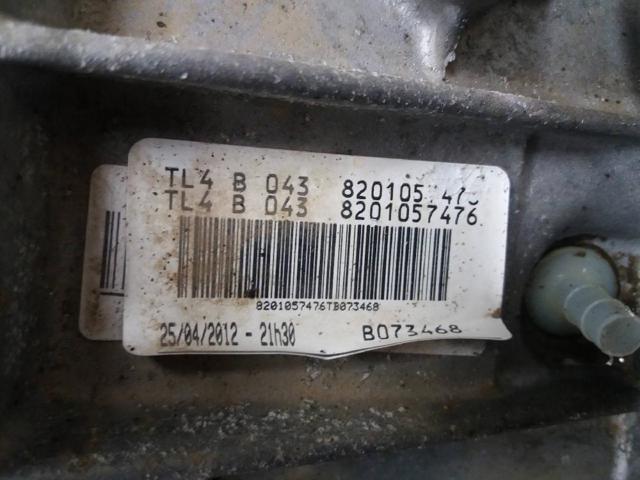 RENAULT 8201057476 КПП в сборе (механическая коробка передач) в наличии Черкассы