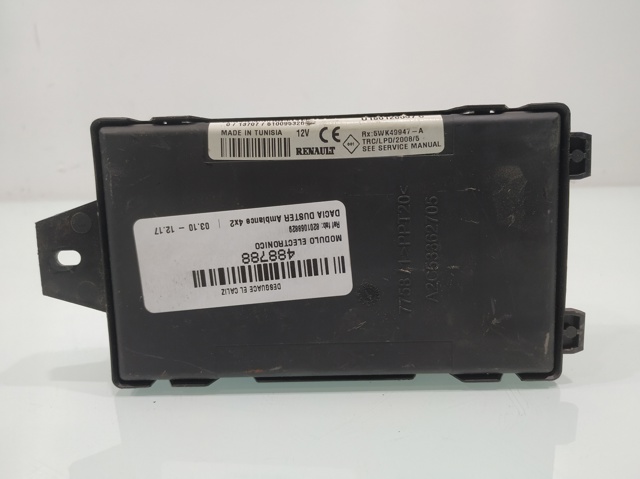 Unidade de conforto Dacia Logan 1 LS