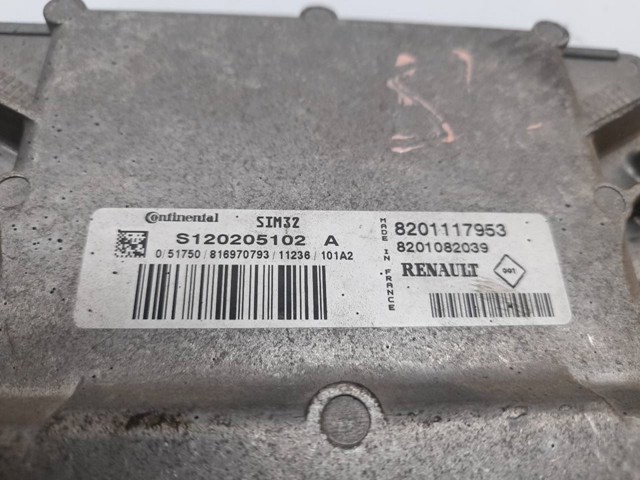 RENAULT 8201117953 Блок управления двигателем в наличии Днепр