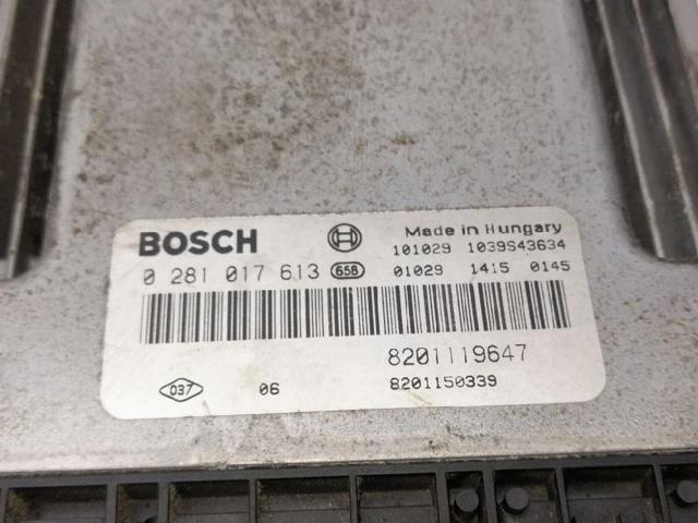 RENAULT 8201150339 Блок управления двигателем в наличии Каменское