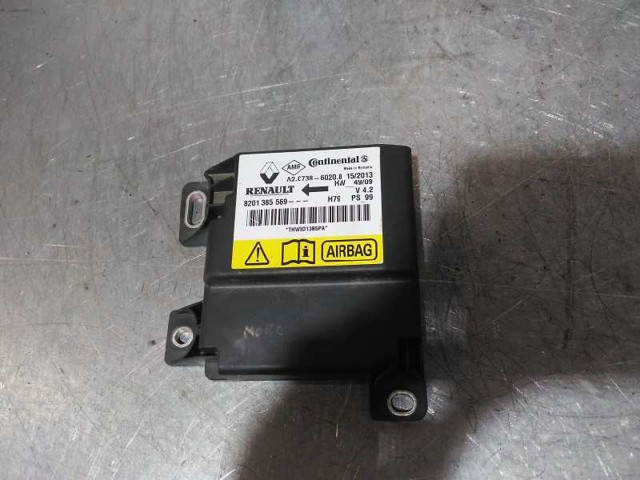 RENAULT 8201385569 Модуль-процессор управления подушкой безопасности (ЭБУ AIRBAG) в наличии Украина