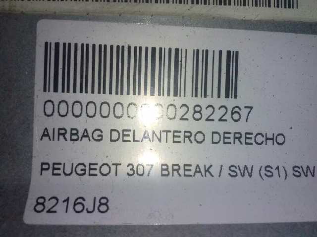 8216J8 PEUGEOT Подушка безопасности пассажира купить в Чернигов