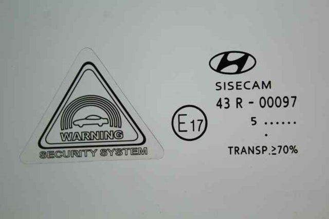 HYUNDAI 82410C8010 Стекло двери передней левой в наличии Винница