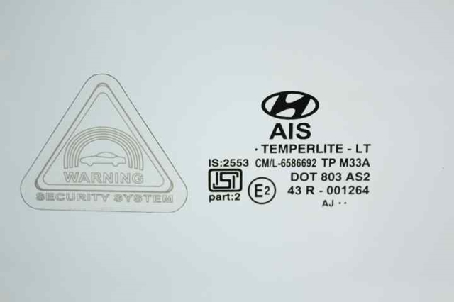 HYUNDAI 824111J000 Стекло двери передней левой в наличии Ужгород