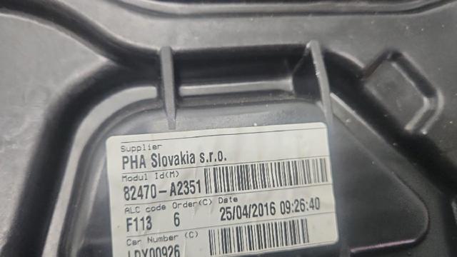 82471A2000 HYUNDAI Механизм стеклоподъемника двери передней левой купить в Винница
