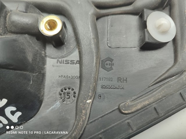 NISSAN 82606BA61A Ручка двери задней наружная правая в наличии Киев