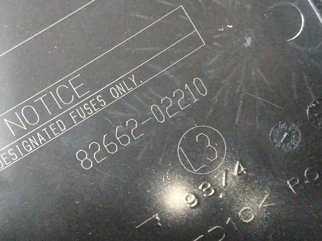 TOYOTA 8266202210 в наличии Киев