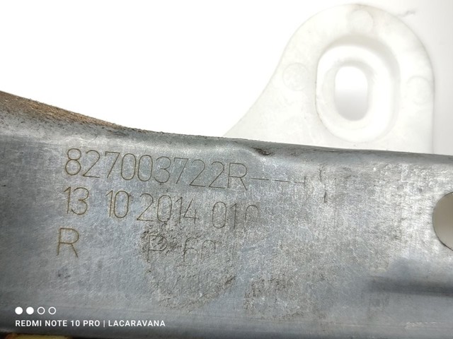 RENAULT 827003722R Механизм стеклоподъемника двери задней правой в наличии Николаев
