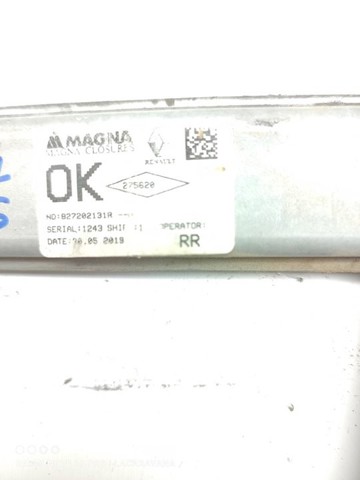 827202131R RENAULT Механизм стеклоподъемника двери задней правой купить в Киев