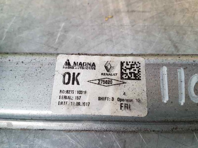 827211031R Механизм стеклоподъемника двери задней левой купить Павлоград