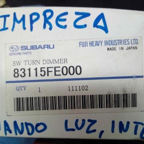 SUBARU 83115FE000 в наличии Житомир