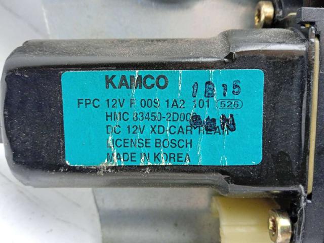 834012D010 HYUNDAI Механизм стеклоподъемника двери задней левой купить в Черкассы