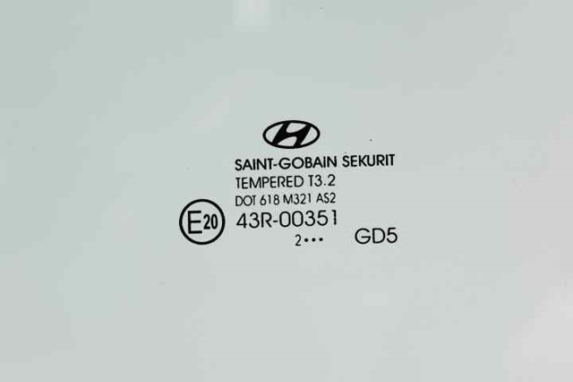 83411A6000 HYUNDAI Стекло двери задней левой купить в Винница